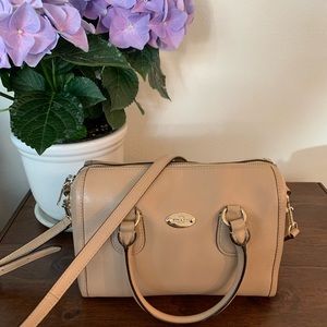 Coach top handle bag